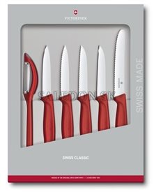 Victorinox 6.7111.6G sada nožov Swiss Classic so škrabkou